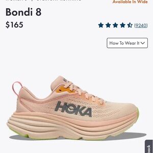 Hoka Bondi 8 size 9D